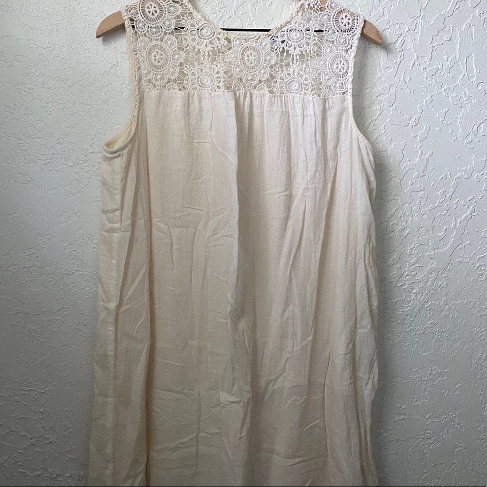 White dress.